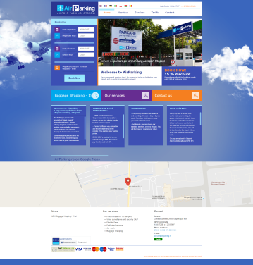 Private parking management software CRM - Skyparking